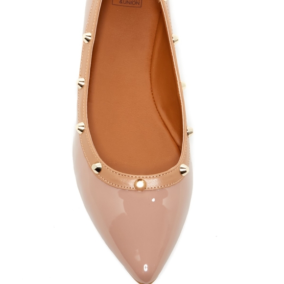 14th & Union Shoes - 14th & union beige nude flats size 7